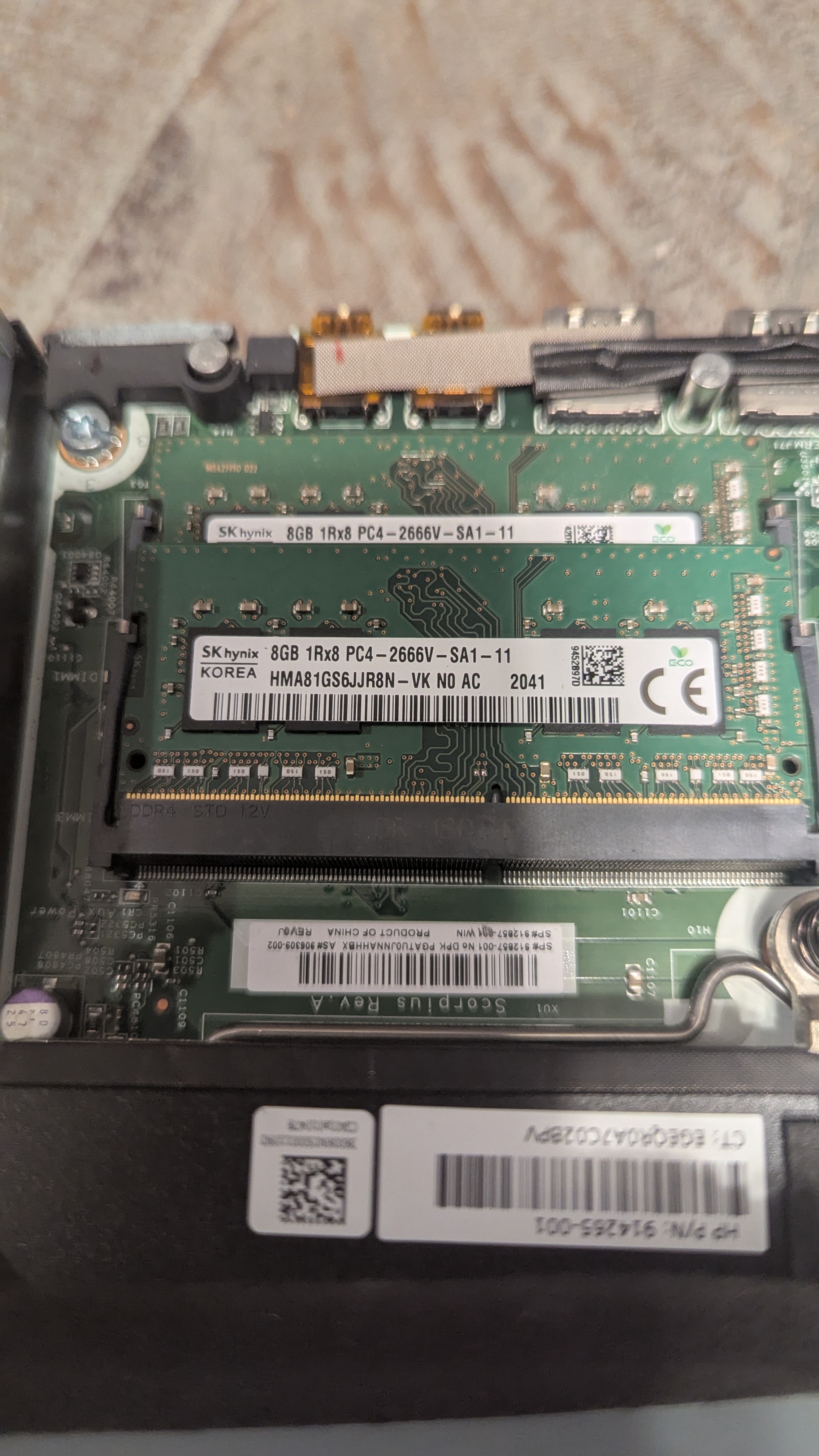 RAM sticks