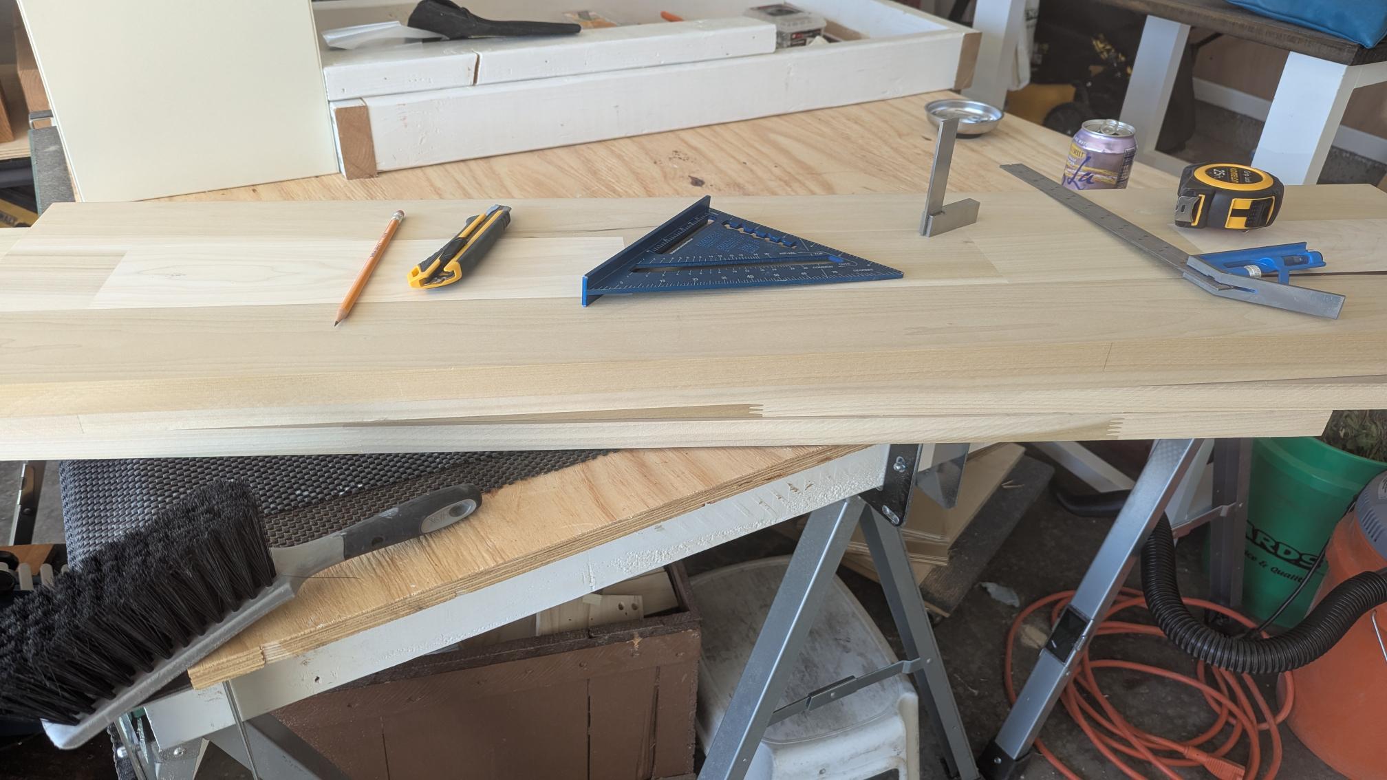 Measuring for cuts