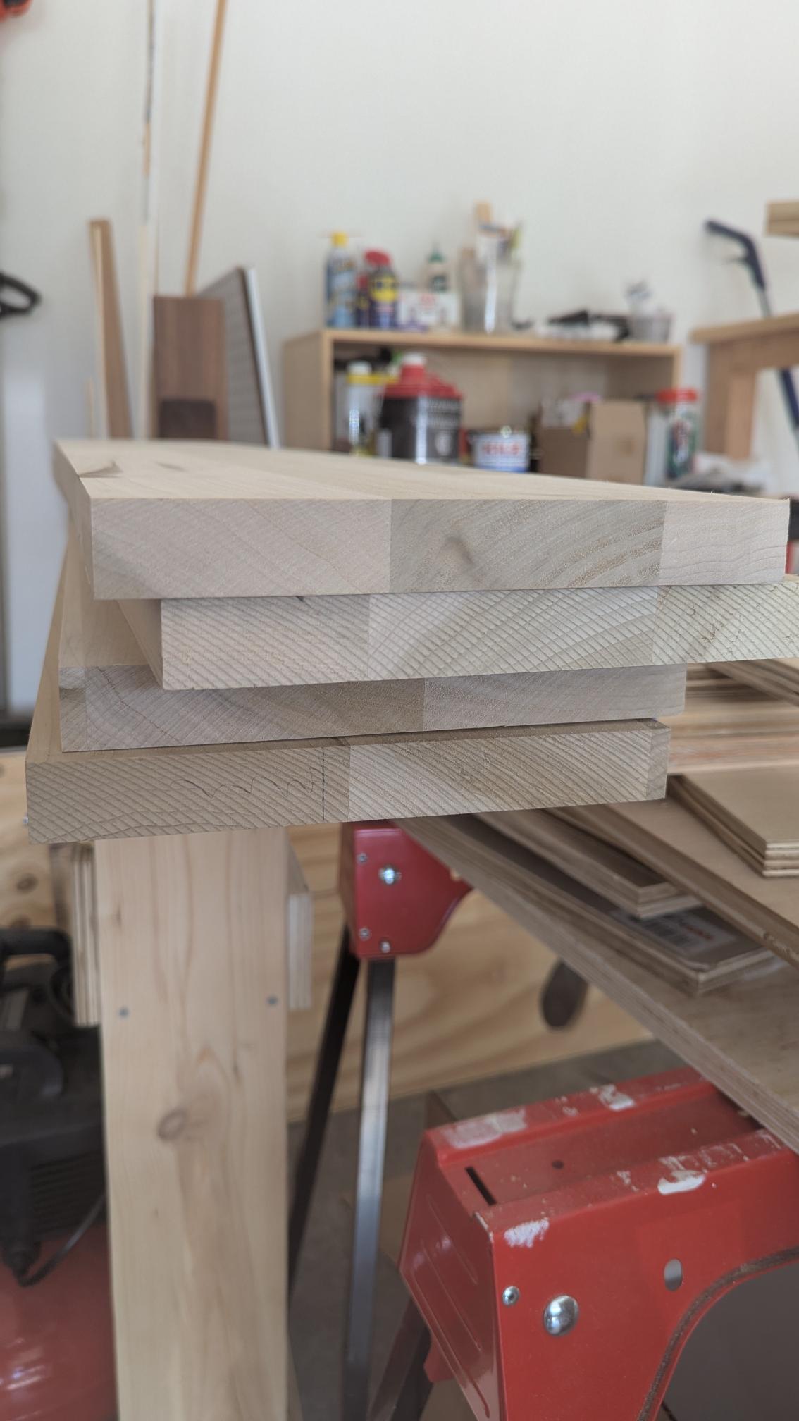 Post-cut poplars