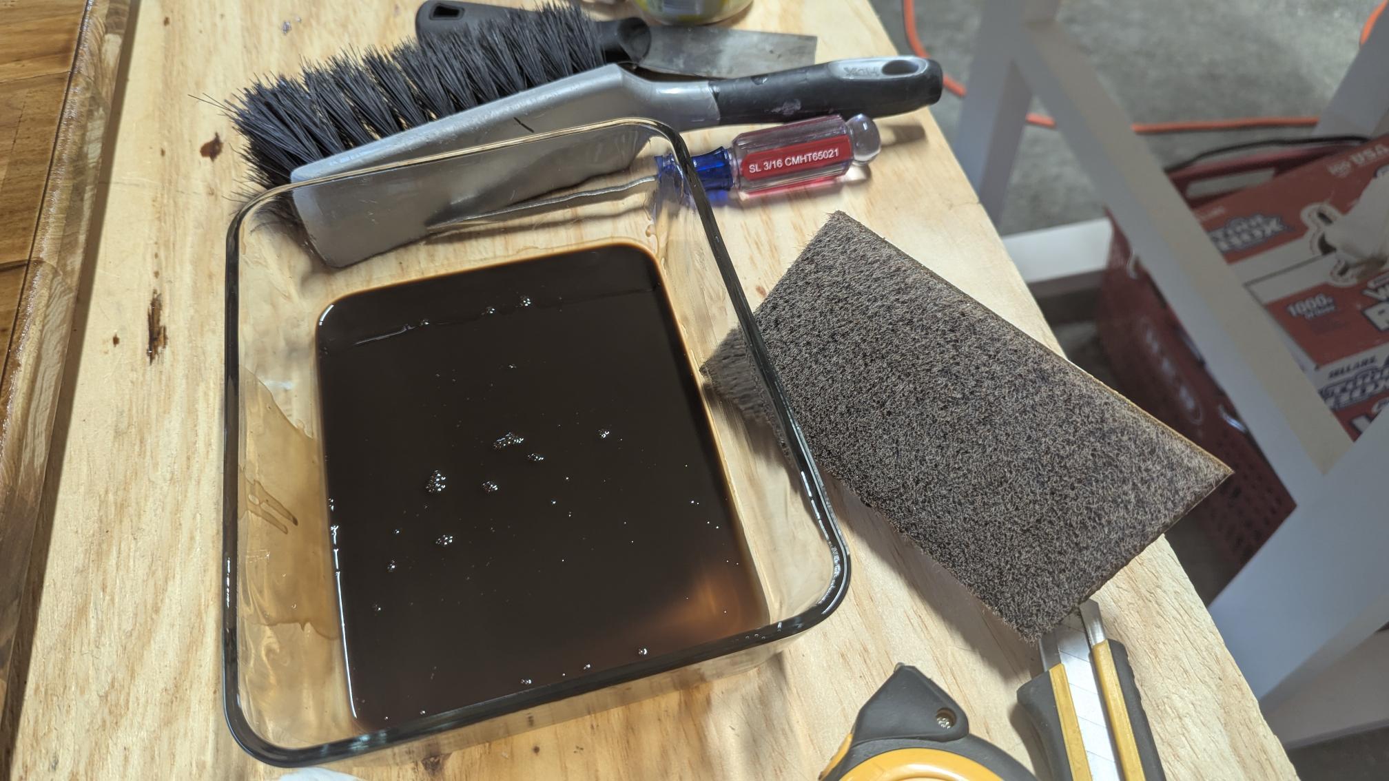 Stain pad
